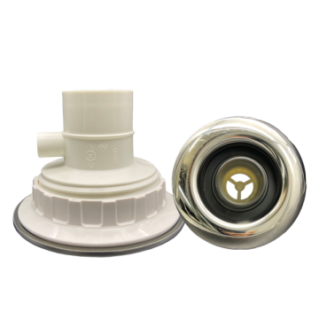 Force 10 Spa Jet SVT Nozzle-Graphite/Stainless E-2868-SS - Spa Spare Part