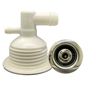 Axiom 80 Spa Jet Graphite/Stainless Steel E-2875-SS - Spa Spare Part