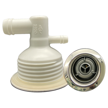 Axiom 80 Tri-Spin Spa Jet Graphite/Stainless Steel E-2876-SS - Spa Spare Part