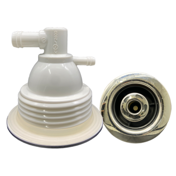 Axiom 120 Spa Jet Graphite/Stainless Steel E-2877-SS - Spa Spare Part