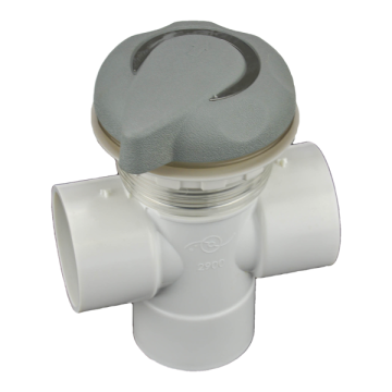 Edgetec 2" Diverter Valve Stainless Steel E-2900-SS - Spa Spare Part