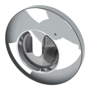 Mini Pulse Jet c/w Body Chrome E-4281-CH - Spa Spare Part