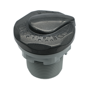 Air Control 1" Designer Cap - Graphite E-4583-GH - Spa Spare Part