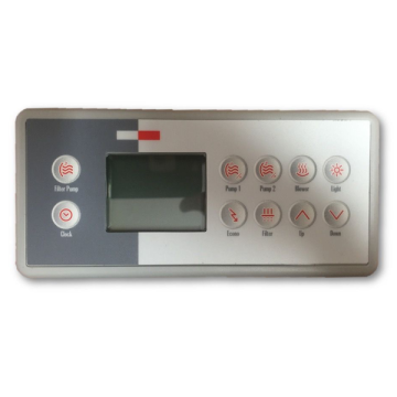 Gecko TSC-4 / K-4 Touch Pad With 10 Button Overlay G-0201-007044 - Spa Spare Part