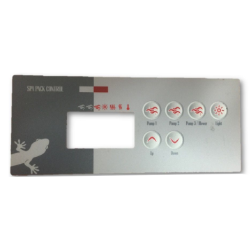 OVERLAY: TSC-35 6 Button G-9916-100792 - Spa Spare Part