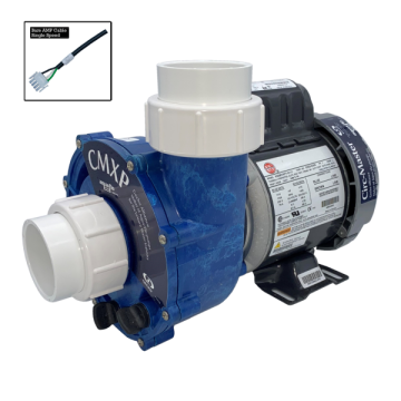 Hi-Flow Circulation Pump - 1/12hp 50mm Unions G-CM-HIFLOW - Spa Spare Part