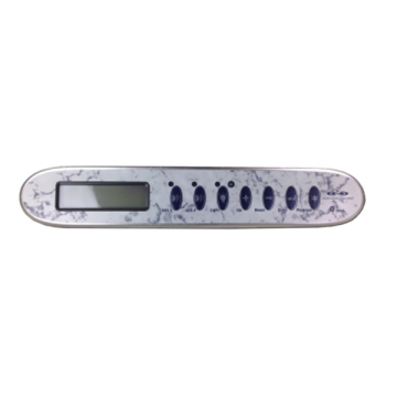 TOUCHPAD: Dimension One K-24 7 Button with Overlay *NLS* G-D1-01580-0001 - Spa Spare Part