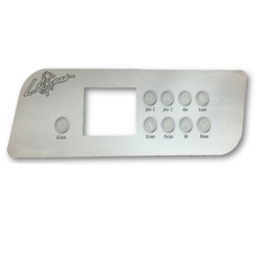 OVERLAY: K-72(Old) 9 Button LA-PL-49556 - Spa Spare Part