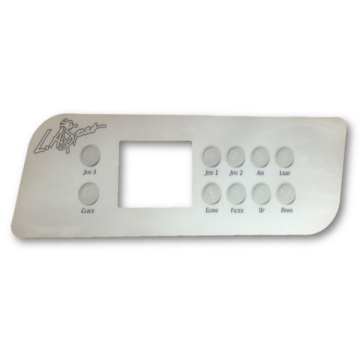 OVERLAY: K-72(Old) 10 Button LA-PL-49560 - Spa Spare Part