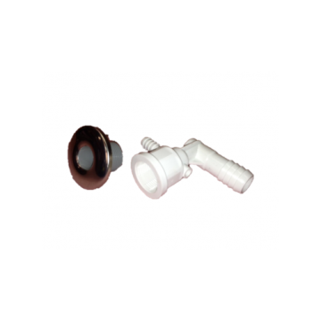 Pentair Euro Fixed Cyclone (Elbow Barb) Stainless Steel B-940141WW - Spa Spare Part