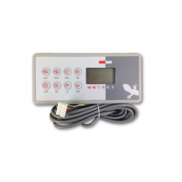Gecko TSC-8 / K-8 Touch Pad With Overlay 8 Button for Spa Controller G-0200-007072 - Spa Spare Part