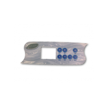 LA Spas K-72 7 Button Overlay for Spa Controller
