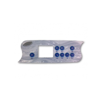 LA Spas K-72 8 Button Overlay for Spa Controller