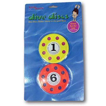 Swimsportz Dive Discs - Swimming Pool Game / Toy