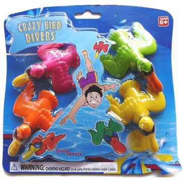 Swimsportz Crazy Bird Divers - Swimming Pool Game / Toy