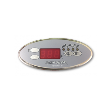 Davey Spa-Quip SP600/601 Oval Touch Pad and Overlay for Spa Controller Q71093-03SP61 - Spa Spare Part