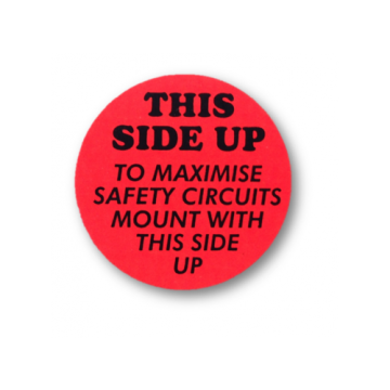 Davey Spa-Quip This Side Up Label Q916609 - Spa Spare Part