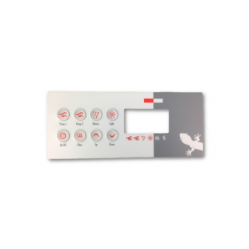 Gecko TSC-8 Overlay for Spa Controller G- 9916-100444 - Spa Spare Part