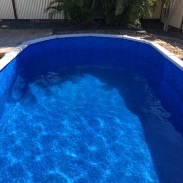 Abgal Oval Pool Liner Suitable For Sterns Pools - Flat Floor
