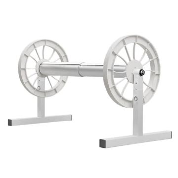 Abgal Apollo Premium Stationary Adjustable Height Reel / Roller for Pool Blankets / Covers