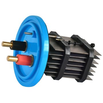 AquaSolis Replacement Pool Chlorinator Cell for AutoChlor AC15 and K-Chlor AC15 STD w/ Threadlock Cap - Chlorinator Spare Part