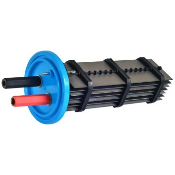 AquaSolis Replacement Pool Chlorinator Cell for AutoChlor AC35 and K-Chlor AC35 STD w/ Threadlock Cap - Chlorinator Spare Part