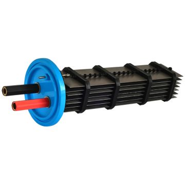 AquaSolis Replacement Pool Chlorinator Cell for AutoChlor AC50 and K-Chlor AC50 STD w/ Threadlock Cap - Chlorinator Spare Part