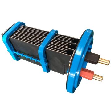 AquaSolis Replacement Pool Chlorinator Cell for AutoChlor RP36/RP36.V1 Chrome 30T.P Bipolar 18A/14V Threadlock Cap - Self-Cleaning Chlorinator Spare Part
