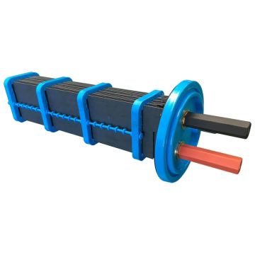 AquaSolis Replacement Pool Chlorinator Cell for AutoChlor RP92/RP80HD Bipolar 46A/14V Threadlock Cap (Commercial Plate Only) - Self-Cleaning Chlorinator Spare Part