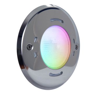 Aqua-Quip Evo2 Series 2 x Multi-Colour PRO RGB+W LED InstaTouch Program Niche Pool Light w/ Concrete Mounting Kit, 20M Cable and Transformer