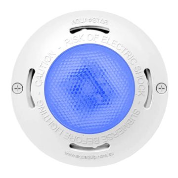 Aqua-Quip Evo2 Series 1 x Blue LED Colour Concrete Niche Mount Pool Light