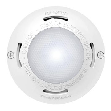 Aqua-Quip Evo2 Series 1 x White LED Colour Concrete Niche Mount Pool Light