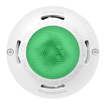 Aqua-Quip Evo2 Series 1 x Green LED Colour Concrete Niche Mount Pool Light