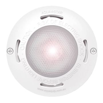 Aqua-Quip Evo2 Series 1 x Warm White LED Colour Concrete Niche Mount Pool Light