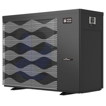 AquaSolis AQS Series 17kW Inverter+ TurboSilence Quiet Pool Heat Pump w/WiFi