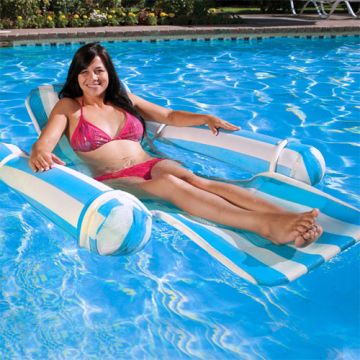 Poolmaster Aqua Drifter Luxury Swimming Pool Chaise Lounge