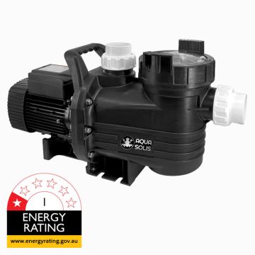 AquaSolis APS280 1.2HP Pool Pump. 3Y Warranty, 1 Star Rated