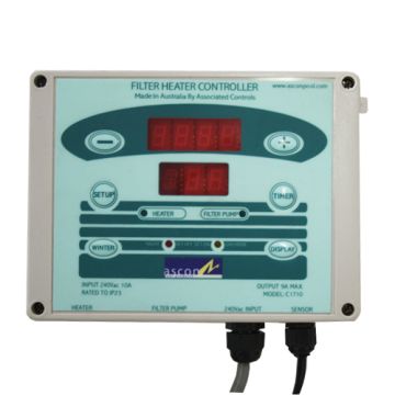 Ascon Heater Time Clock  - Filter Heater Controller