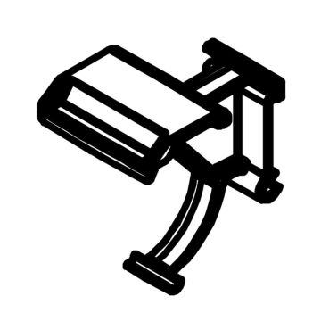 Astral Pool S20 Silver Body Latch A0492100 - Genuine Pool Cleaner Spare Part