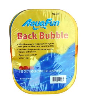AquaFun Back Bubble Toddler Float - Swimming Pool Float / Toy