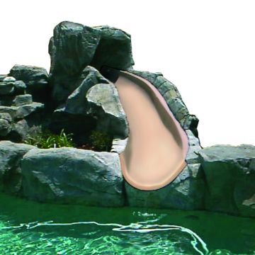 S.R. Smith Big Ride Taupe, Right Curve Pool Slide
