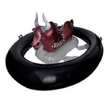 AquaFun Inflatable Bull Rider - Pool Toy (145cm long)