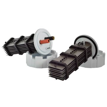 AquaSolis Replacement Pool Chlorinator Cell for Zodiac Clearwater C500 STD Screw On / Threadlock Set - Chlorinator Spare Part