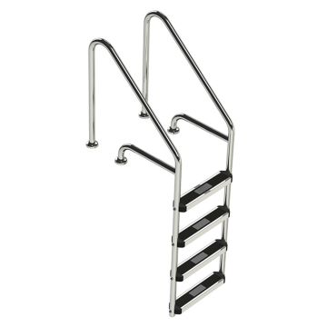 S.R. Smith Cantilever 4-STEP Ladder Flanged - Pool Ladder