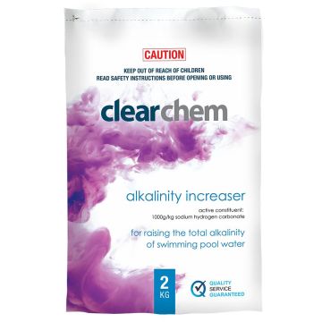 Clearchem Alkalinity Increaser Buffer & Sodium Bicarbonate 2kg - Pool Chemical