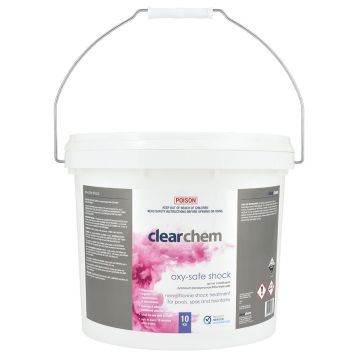 Clearchem Oxy-Safe Chlorine Free Shock Treatment 10kg - Pool and Spa Chemical (DG)