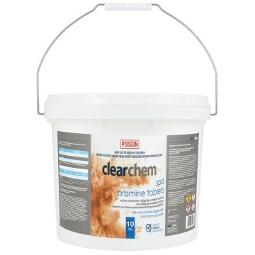 Clearchem Spa Bromine Tabs 10kg- Spa Chemical (DG)