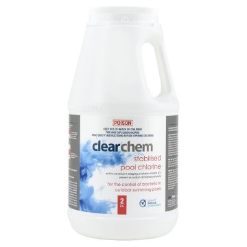 Clearchem Stabilised Granular Chlorine Di-Chlor 2kg - Pool Chemical