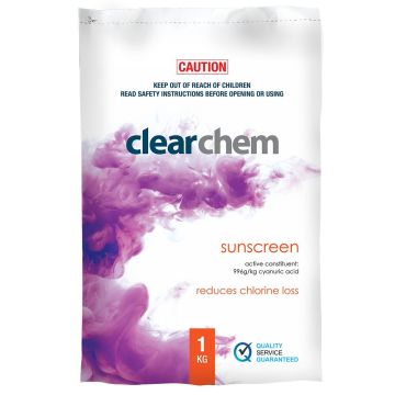 Clearchem Sun Screen Stabiliser Cyanuric Acid 1kg - Pool Chemical