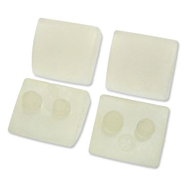Hayward Pod Shoes / Feet Clear (For Concrete, 4 Pack) AXV414P for Pool Vac Ultra / XL, Navigator - Pool Cleaner Spare Part